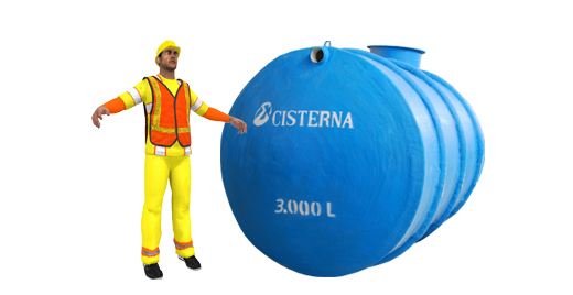 Cisterna 3.000L